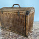 Wicker trunk woven nineteenth century