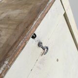 Old white hasselberger stool