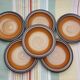 St Amand Meylan stoneware soup plates
