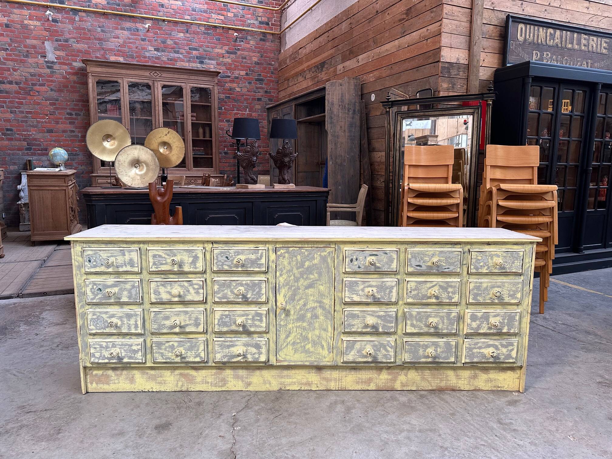 Workshop furniture, early 20th century