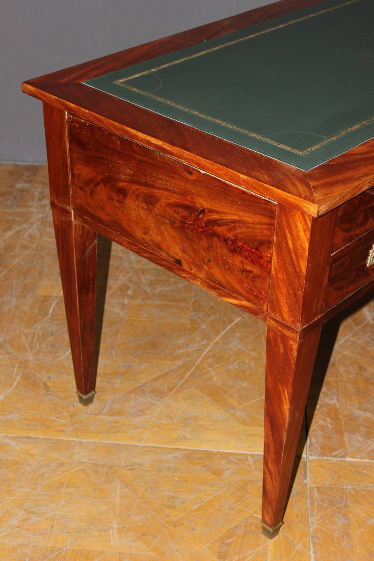 Restoration desk in mahogany, early 19th century
