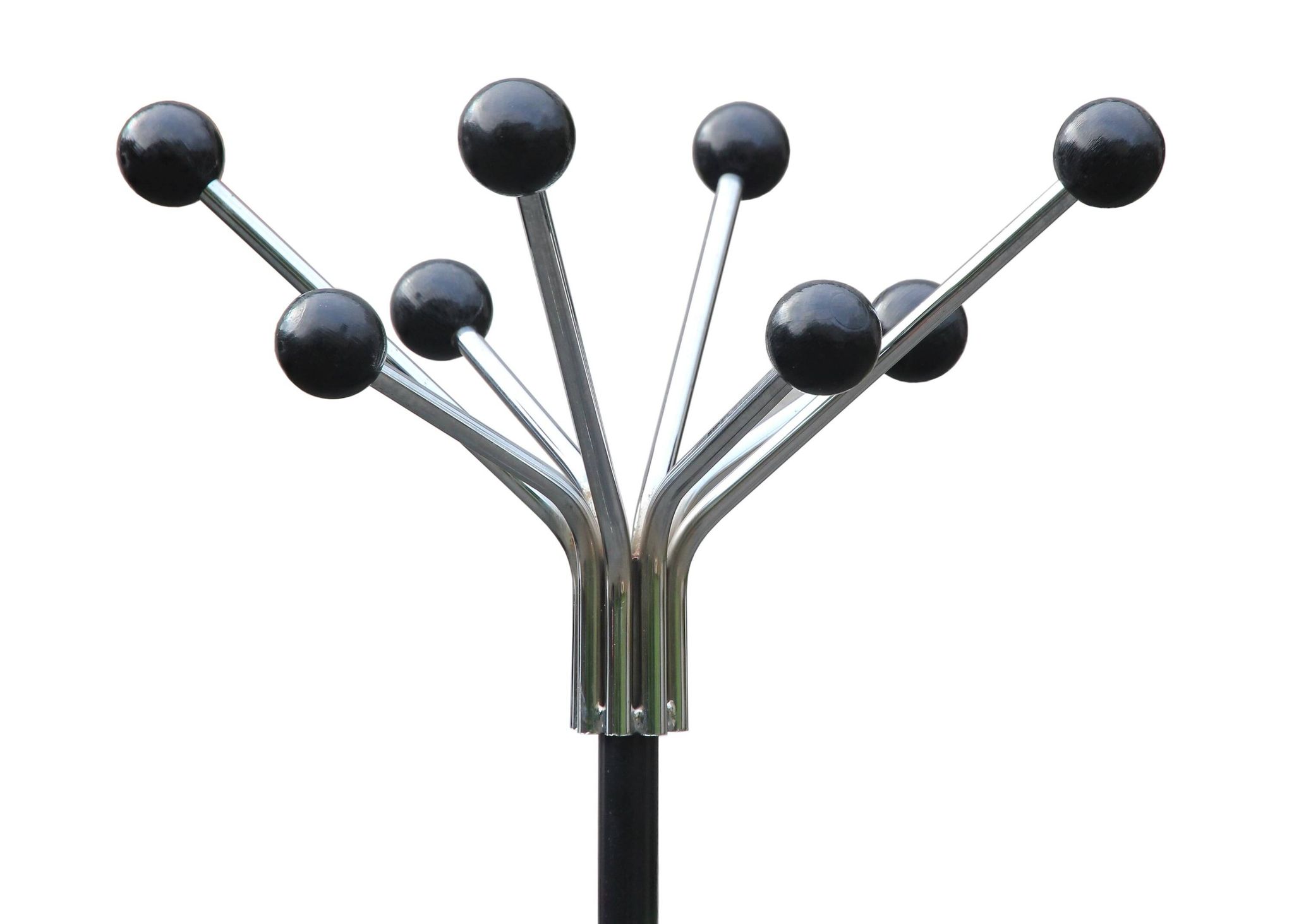 Vintage parrot coat rack with balls, 60s/70s
