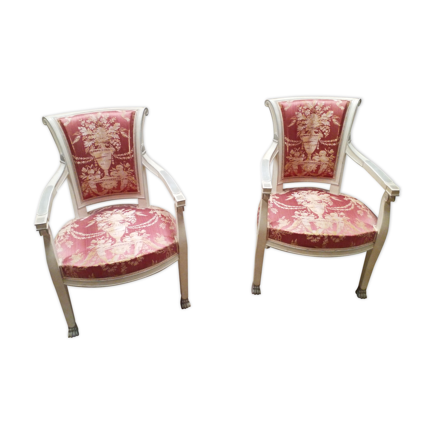 Pair of armchairs empire