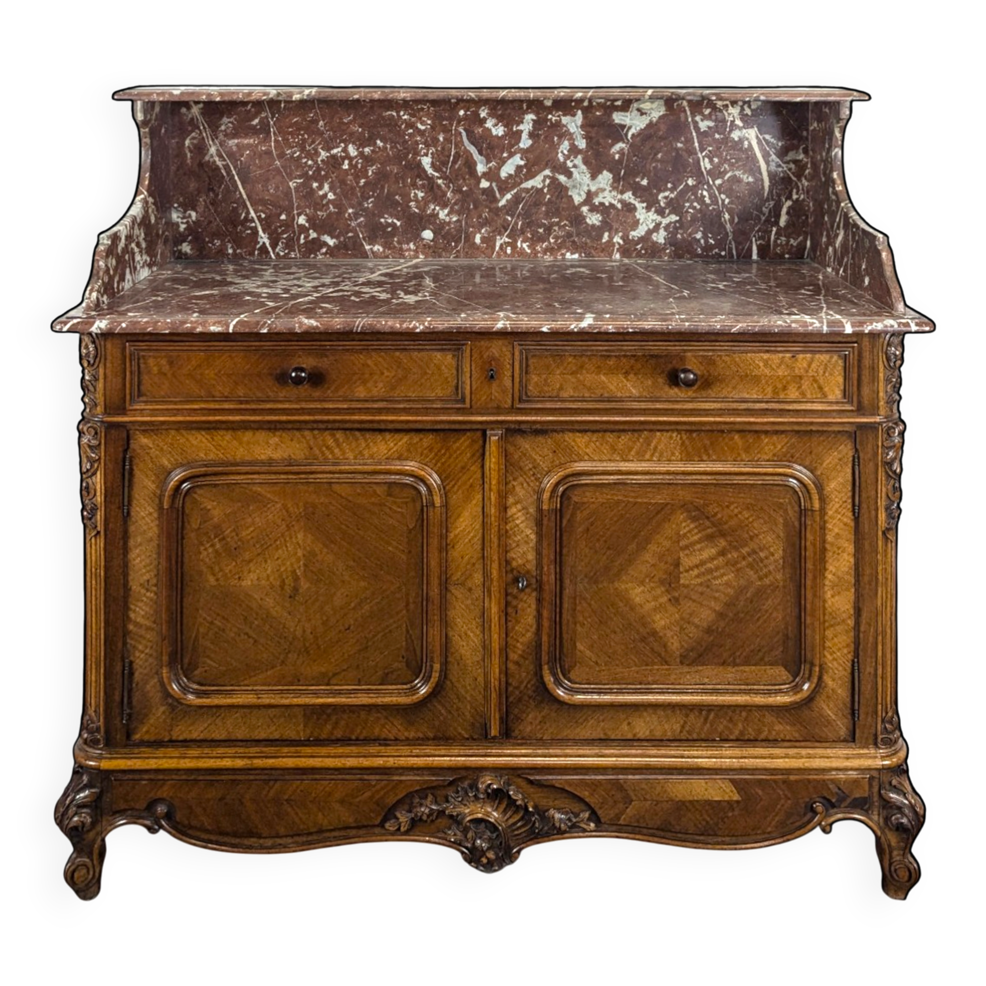 Meuble de salle de bain de style Louis XV