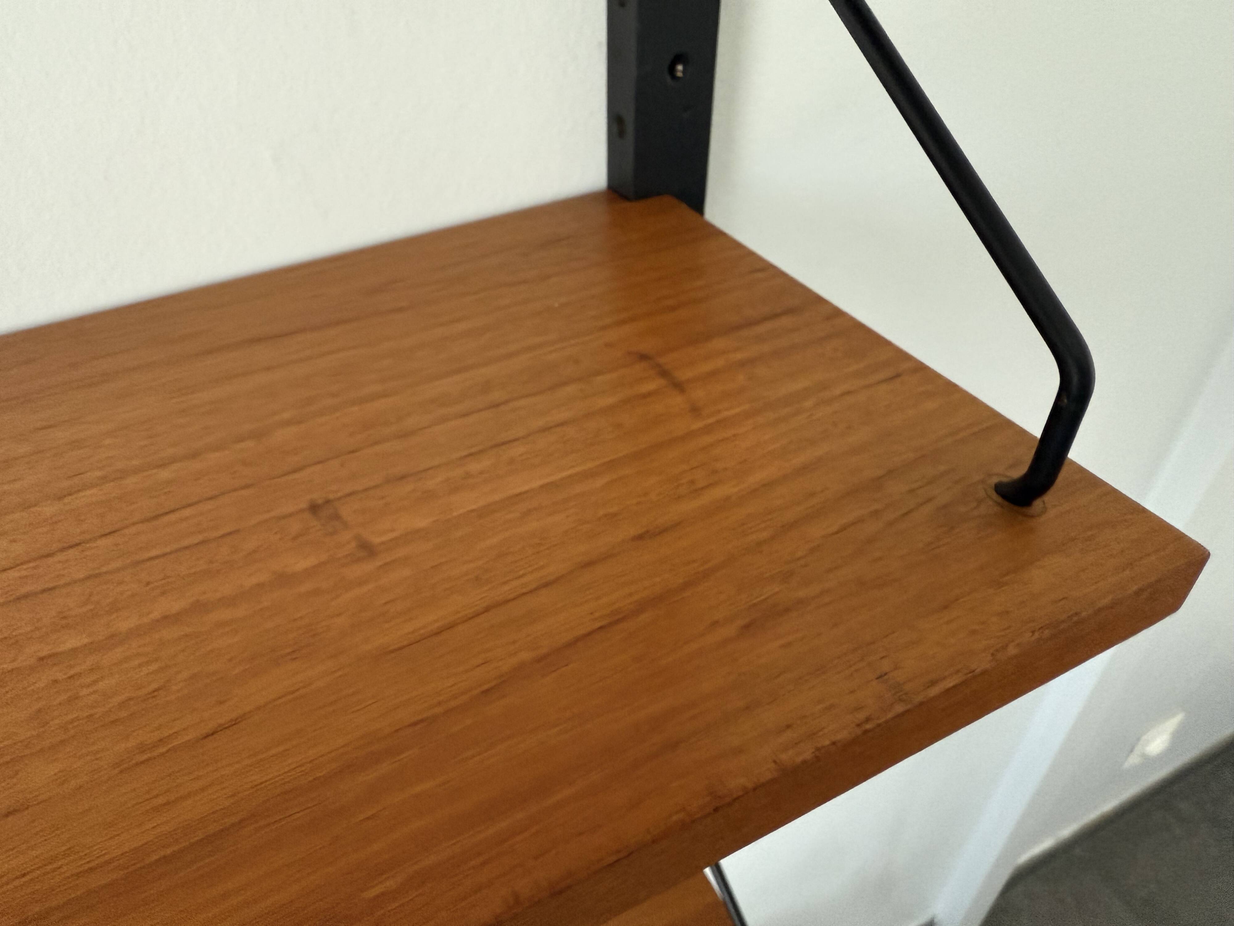 Cadovius Scandinavian wall shelves from the 60s