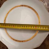 F. Legrand Limoges - Service à Dessert 2 Plat Gâteaux/Tartes + 11 assi