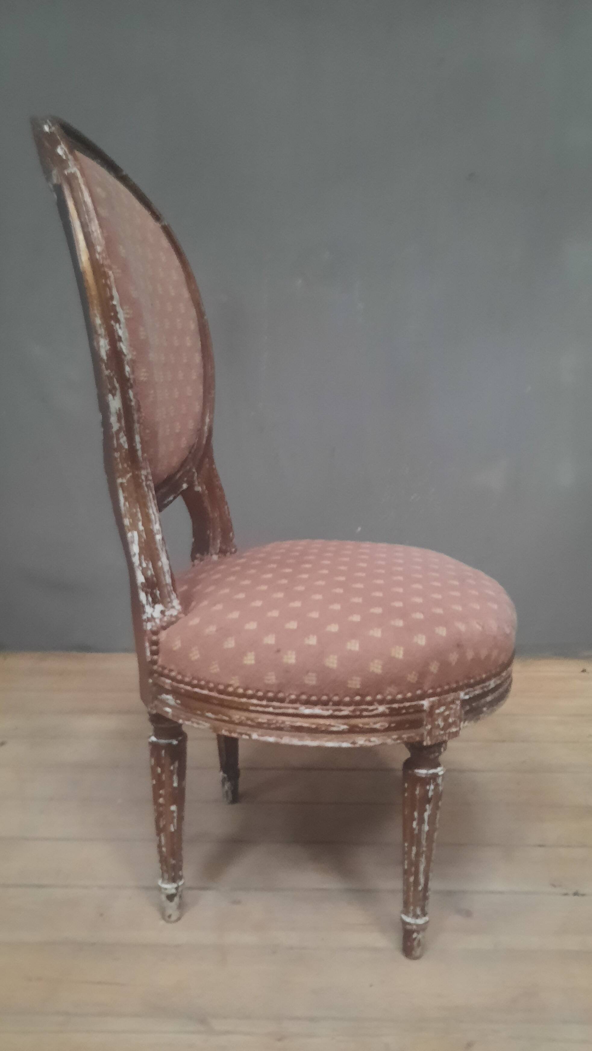 Louis XVI style low chair