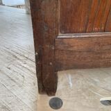 Savoyard solid oak cabinet XVIIIth