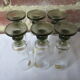 6 flûtes Vemam made in Italy pied vert