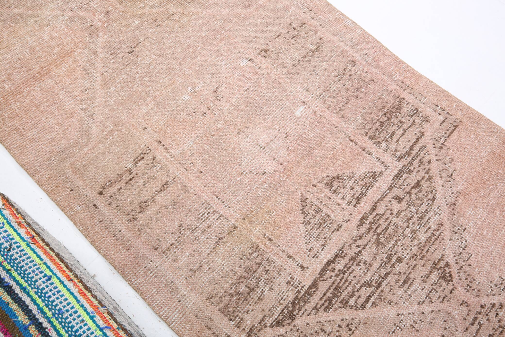 Turkish Rug Runner, 89x342Cm