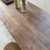 Oak farmhouse table