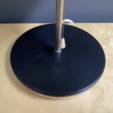 Table lamp in black metal and white glass, by Kamenicky Senov 1960s