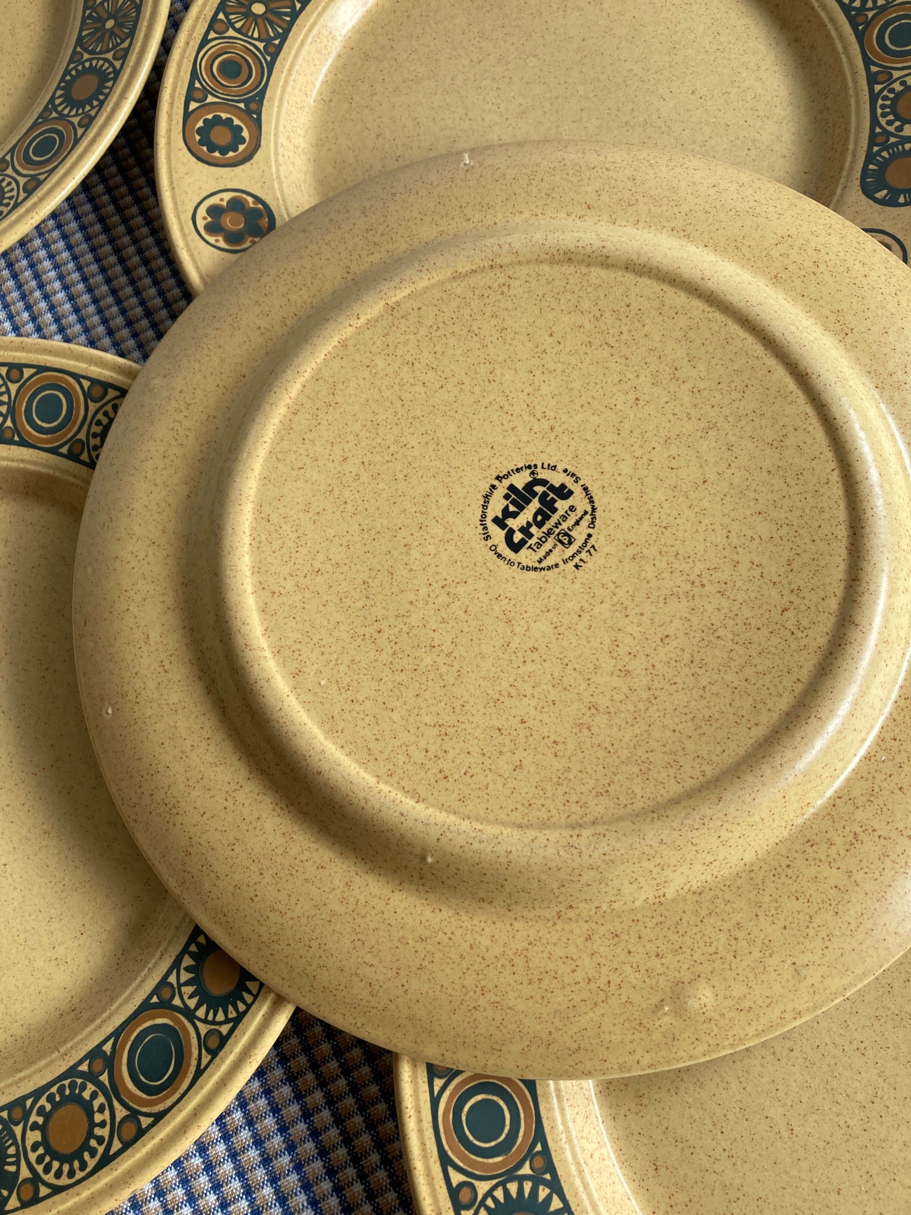Kiln craft English plates