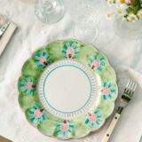 Assiette bleuet