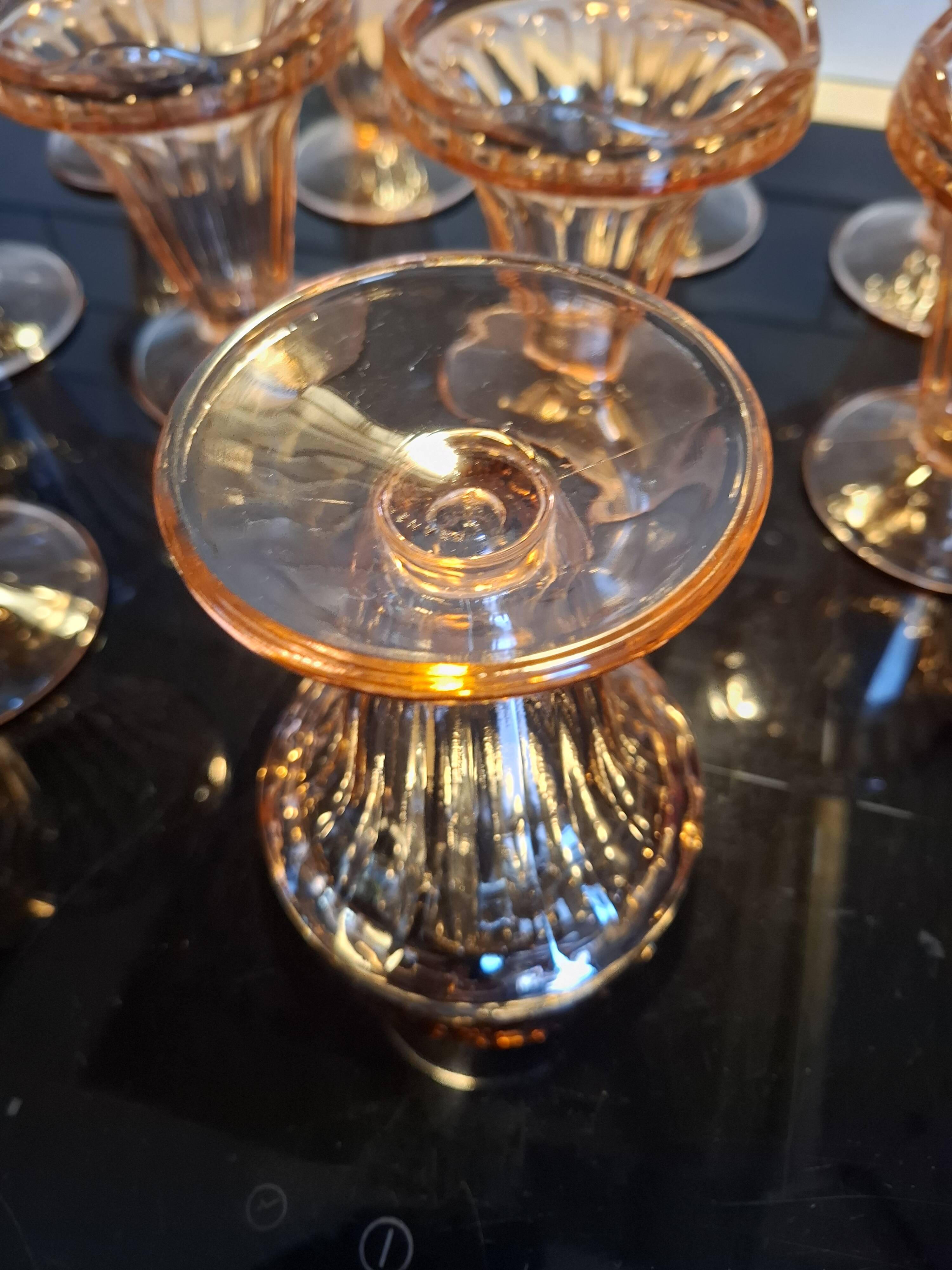 10 coupes à glace Rosaline