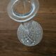 Carafe ou soliflore en verre taillé