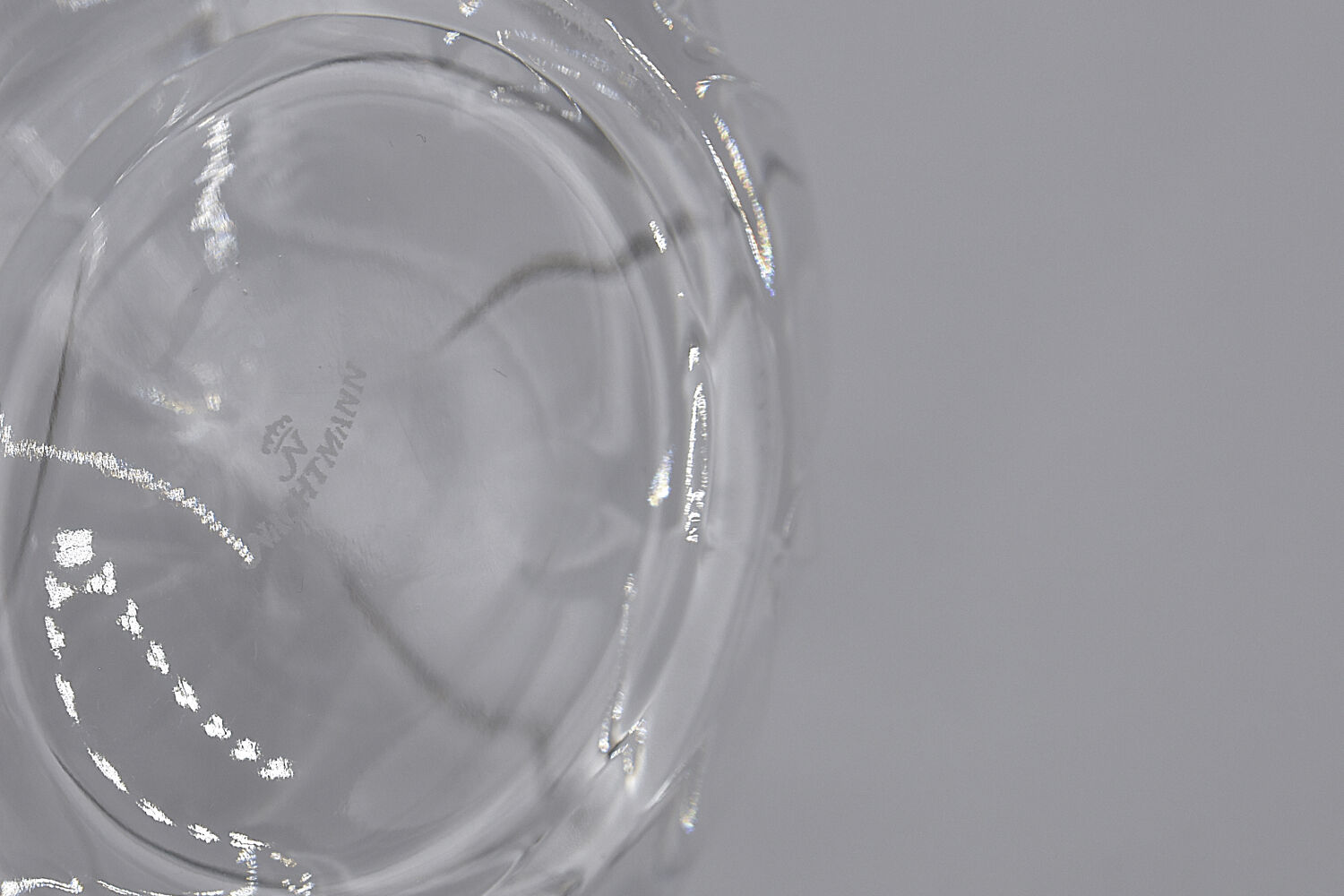 German Crystal Ball Vase from Nachtmann, 1960s