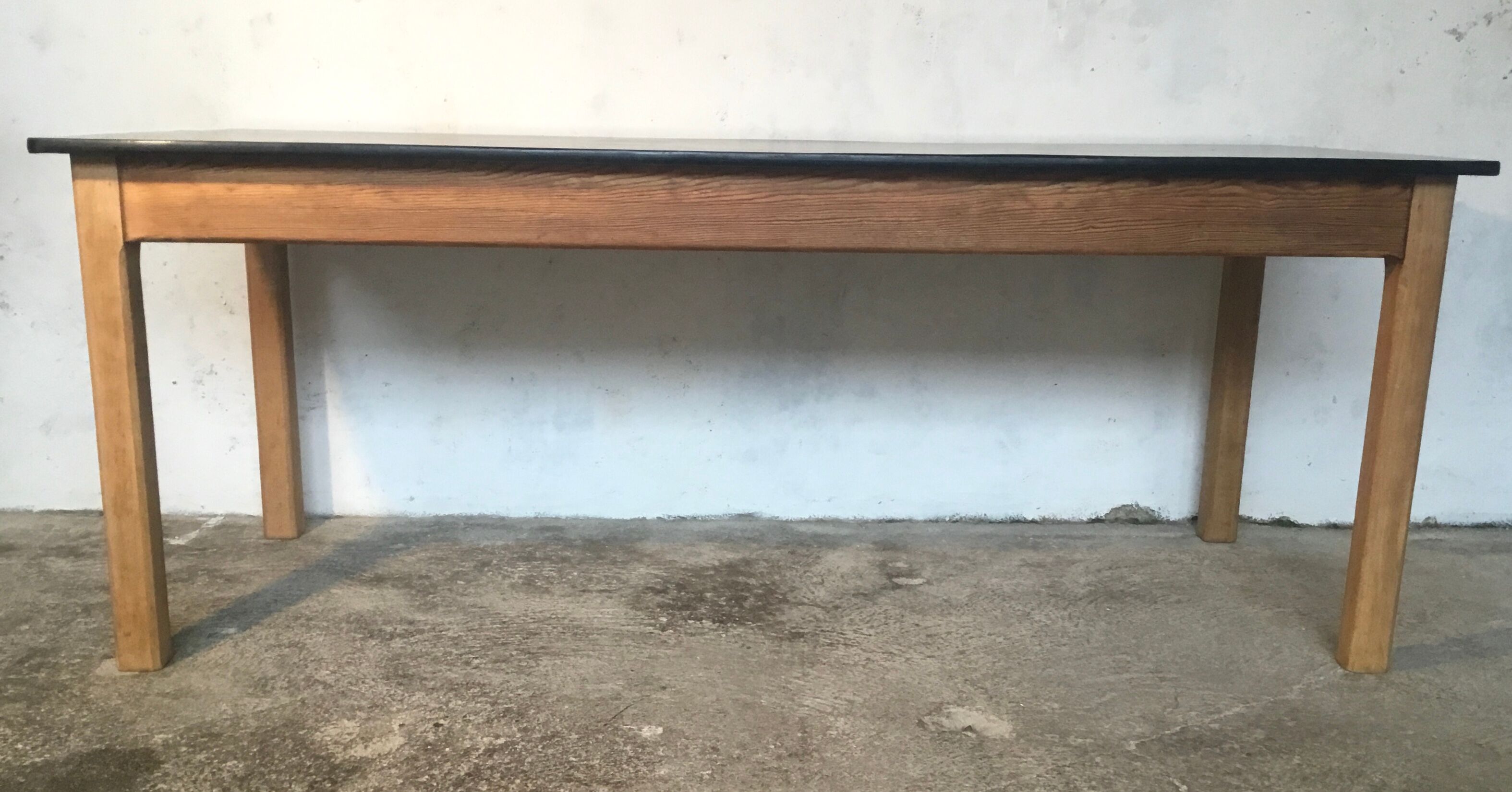 Farmhouse table with formica top 200 cm - 1950
