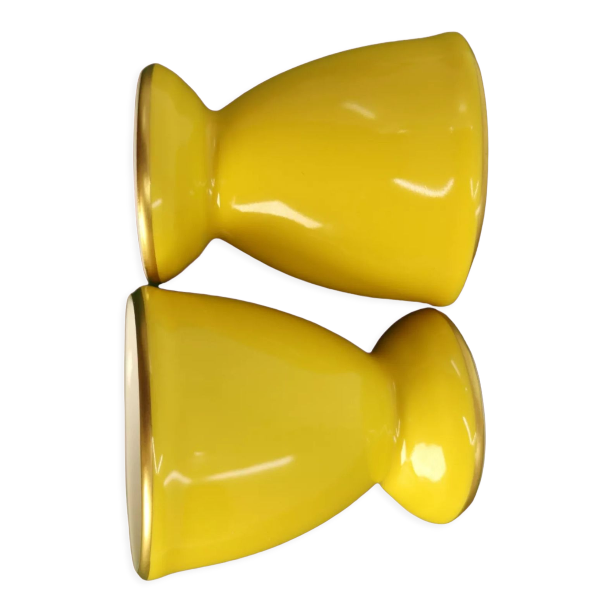 Duo of cockroaches lemon yellow legle under the sun