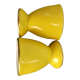 Duo de coquetiers jaune citron legle sous le soleil
