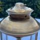Vintage brass candle holder lantern