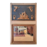 Trumeau mirror, late 19th to early 20th century.