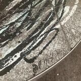 De Nisco coffee table from the 60s and 70s ceramic signed