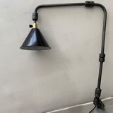 Industrial wall light with 3 arms