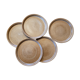 Flat plates in raw sandstone