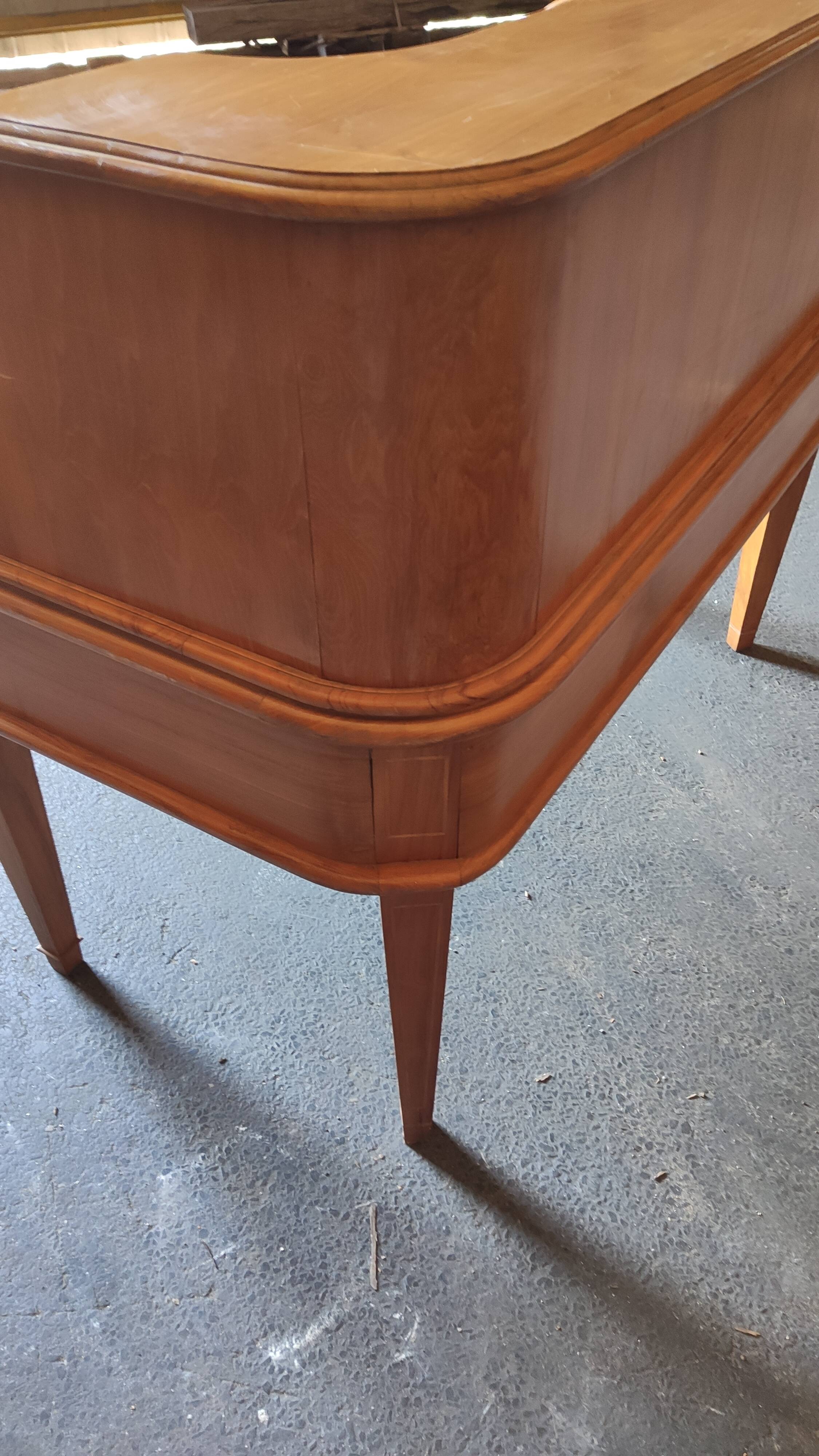 Tiered desk, Carlton cover desk