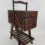 Worker / Vintage Wood Sewing Box