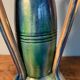 Art Nouveau vase Faience Thulin