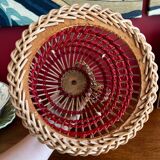 Wicker cage suspension