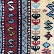 Carpet vintage caucasian chirwan done hand 75 x 120 cm