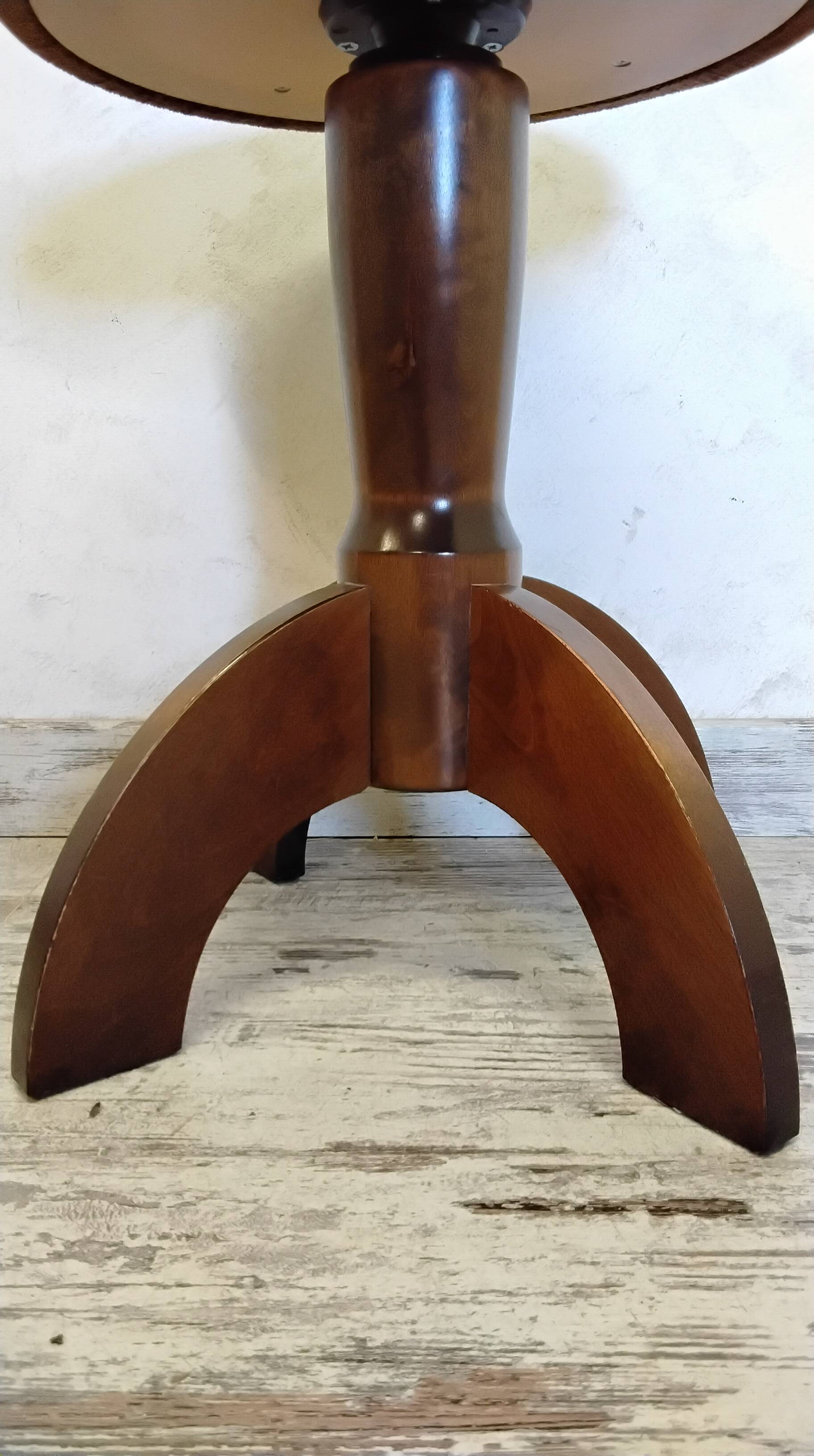 Antique piano stool