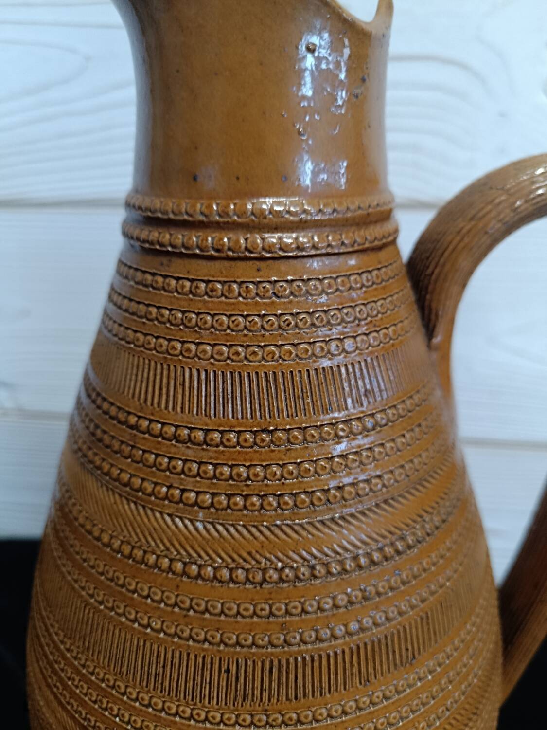 Terracotta pitcher