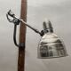 Industrial counterweight wall light from Solère