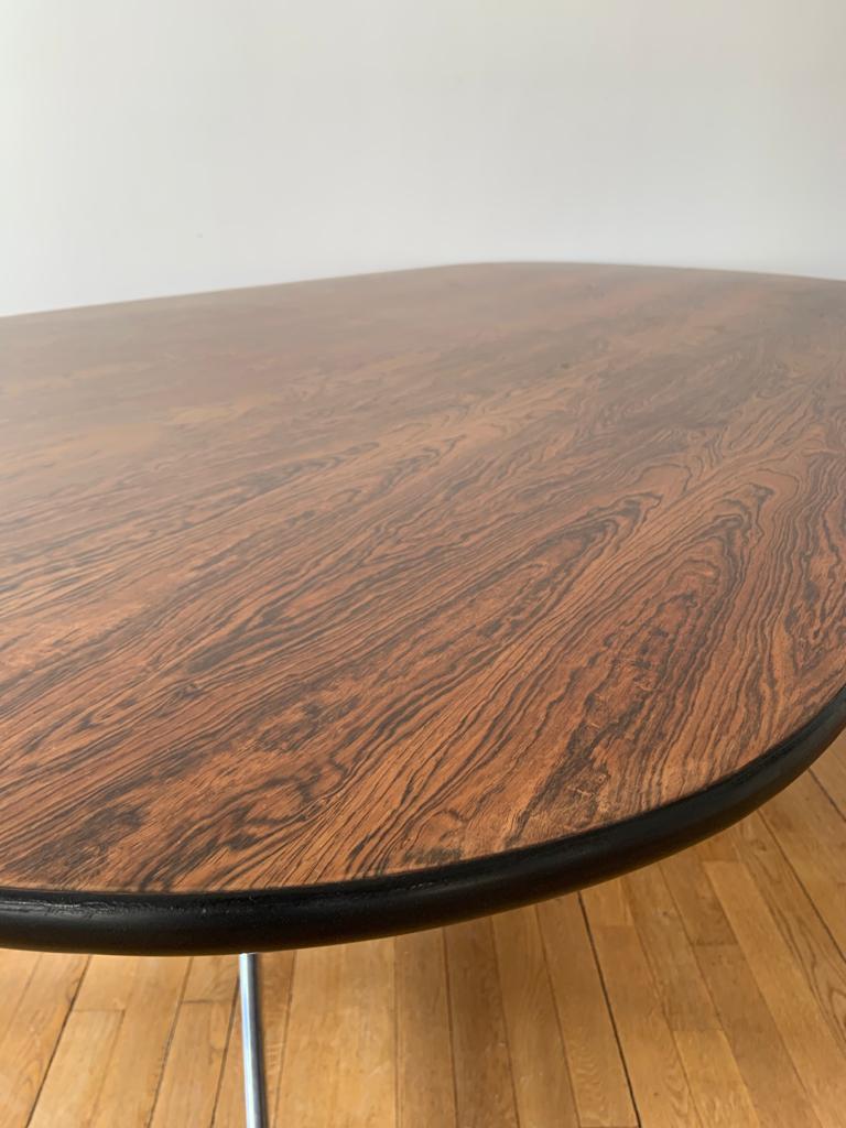 Rosewood table by Charles and Ray Eames, edition Herman Miller