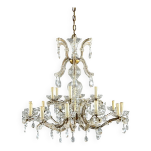 Grand lustre en cristal - style louis