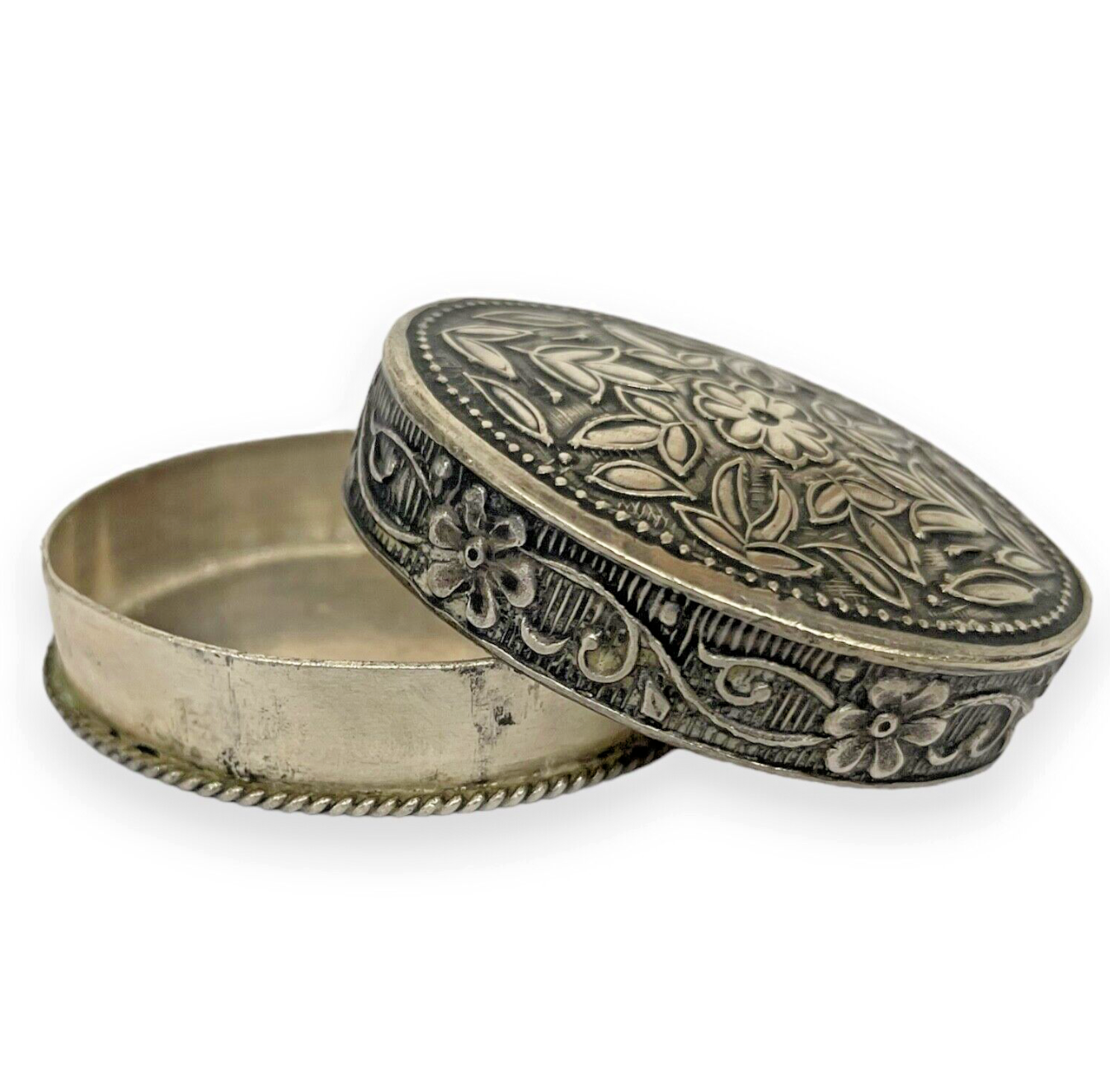 Sterling silver 800 pill box - 359013