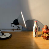 Aluminor articulated desk lamp France vintage 70s