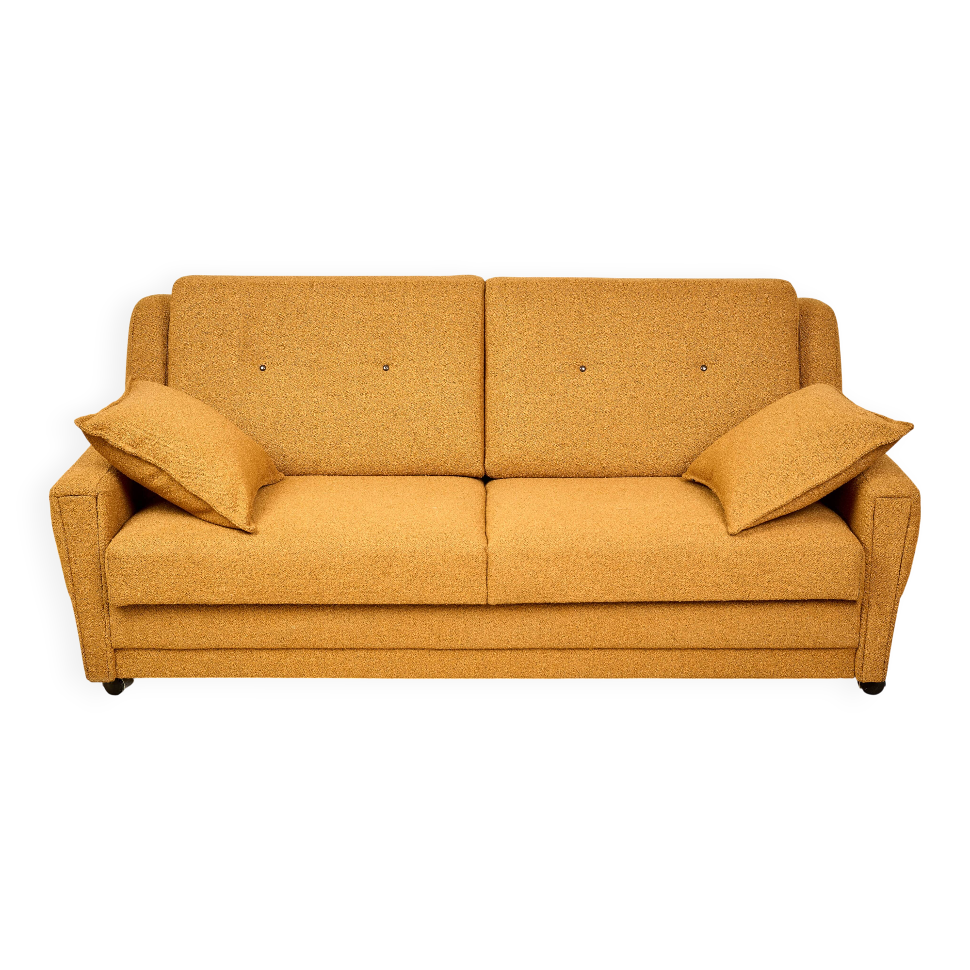 Vintage Two-Seater Sofa, 1970s, Czechoslovakia