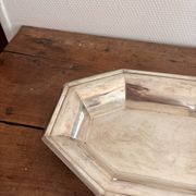 Silver Metal Fruit Bread Basket Christofle Gallia