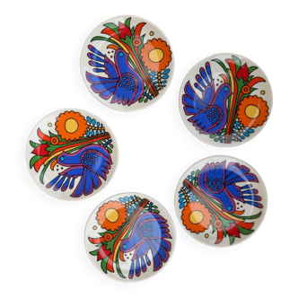 5 Villeroy and Boch Acapulco model coasters