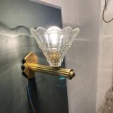 Murano Glass Brass Sconces Set of 2 1960’s