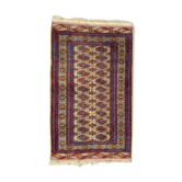 Vintage carpet Turkmen boukhara 98x162 cm