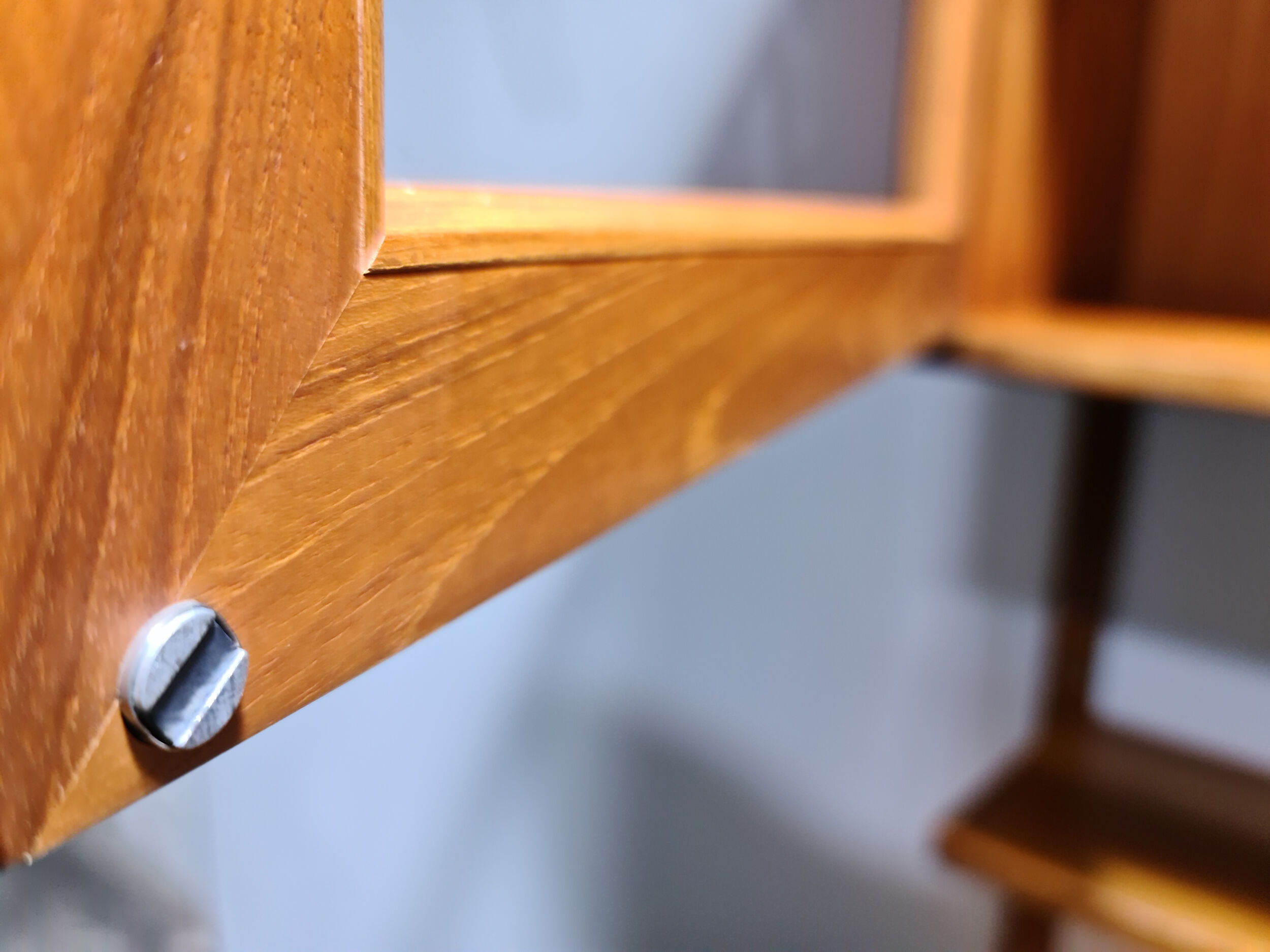 Unité murale en teck vintage par Rud Thygesen et Johnny Sørensen pour HG Furniture Denmark