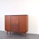 Mid-Century Danish Teak Highboard, 1960s.