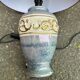 2 vintage ceramic bedside lamps from the 1970s.