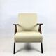 Vintage Beige Boucle Rosewood Model B-310 Lounge Chair, 1970s